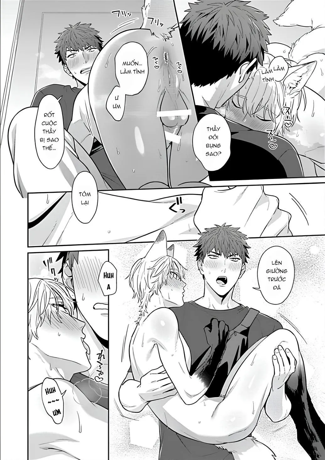 Sensei, Shokuji wa Bed no Ue de Chapter 3 Trang 14