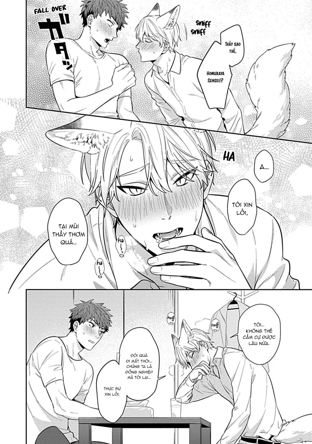 Sensei, Shokuji wa Bed no Ue de Chapter 1 Trang 14