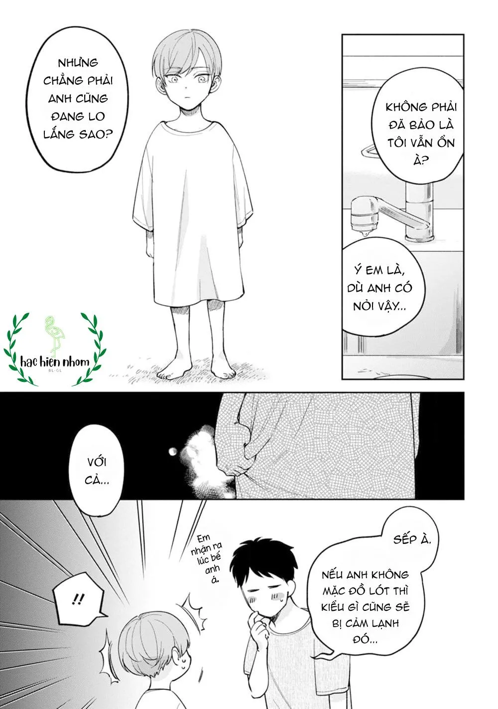 Sếp tôi bị trẻ hóa mất rồi Chapter 2 Trang 12