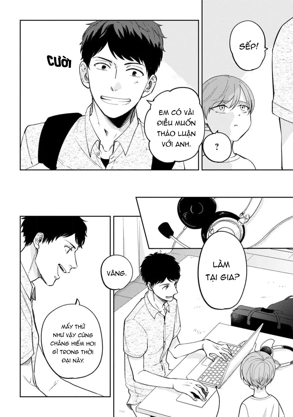 Sếp tôi bị trẻ hóa mất rồi Chapter 2 Trang 19