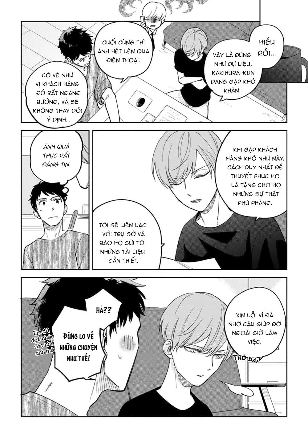 Sếp tôi bị trẻ hóa mất rồi Chapter 3 Trang 9