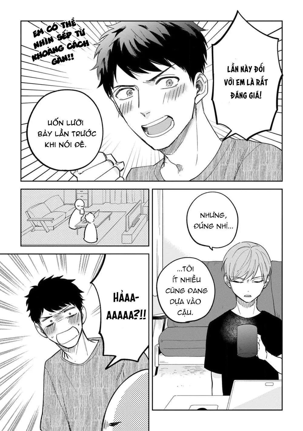 Sếp tôi bị trẻ hóa mất rồi Chapter 3 Trang 10