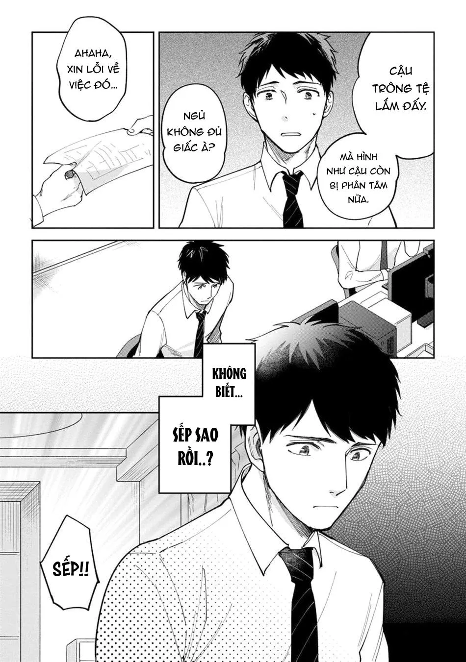 Sếp tôi bị trẻ hóa mất rồi Chapter 4 Trang 5