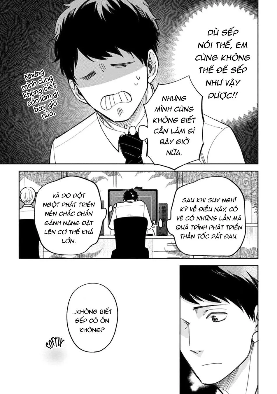 Sếp tôi bị trẻ hóa mất rồi Chapter 4 Trang 9