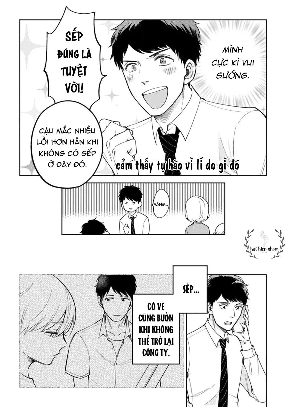 Sếp tôi bị trẻ hóa mất rồi Chapter 4 Trang 12