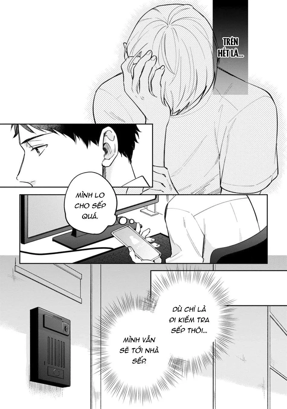 Sếp tôi bị trẻ hóa mất rồi Chapter 4 Trang 13