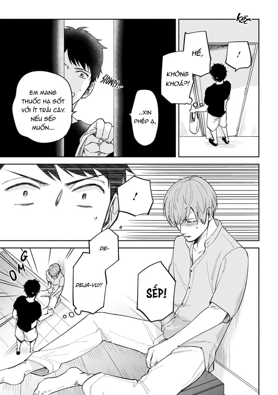 Sếp tôi bị trẻ hóa mất rồi Chapter 4 Trang 15