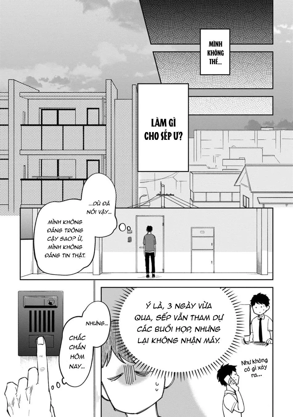 Sếp tôi bị trẻ hóa mất rồi Chapter 4 Trang 26