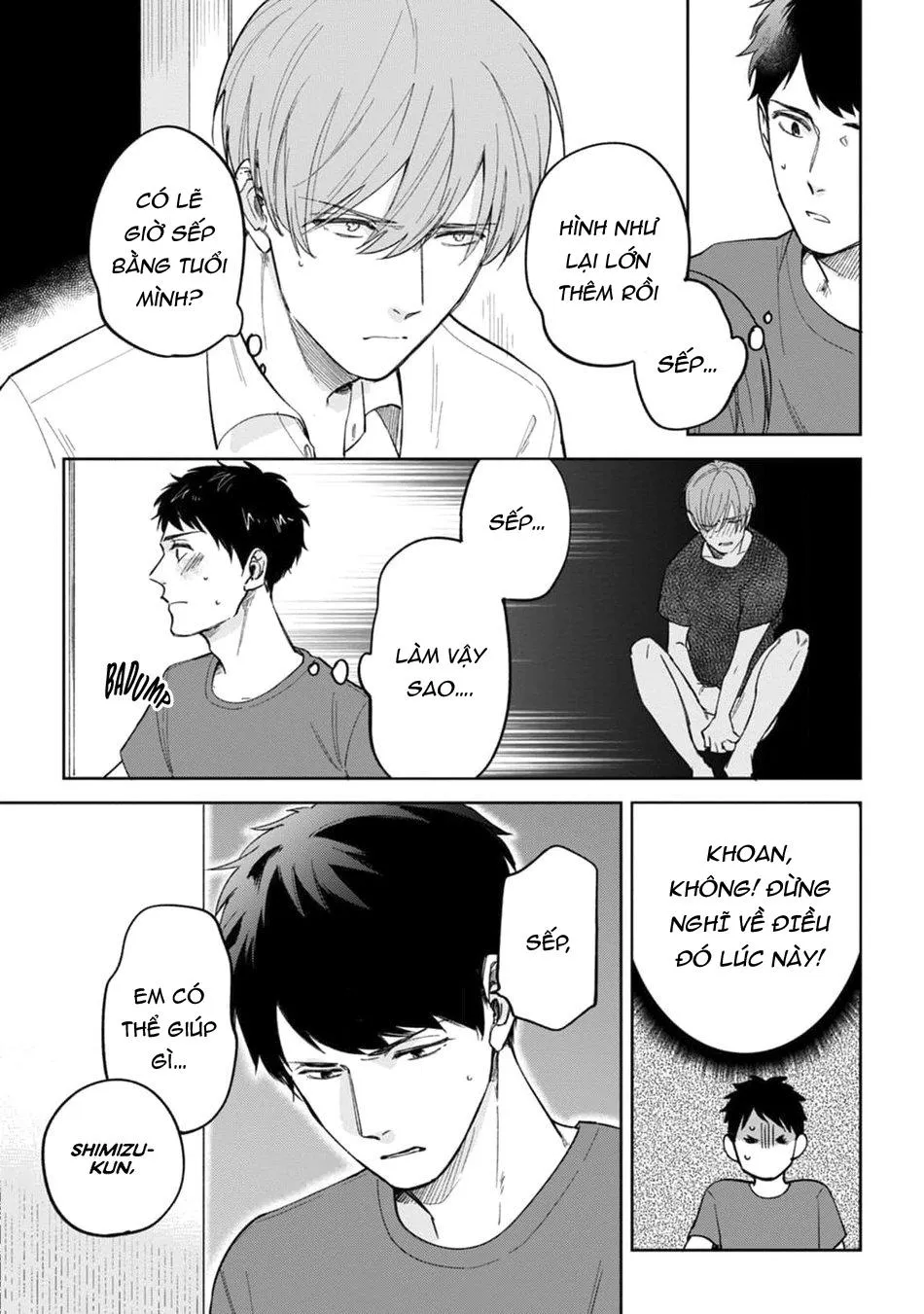 Sếp tôi bị trẻ hóa mất rồi Chapter 4 Trang 28