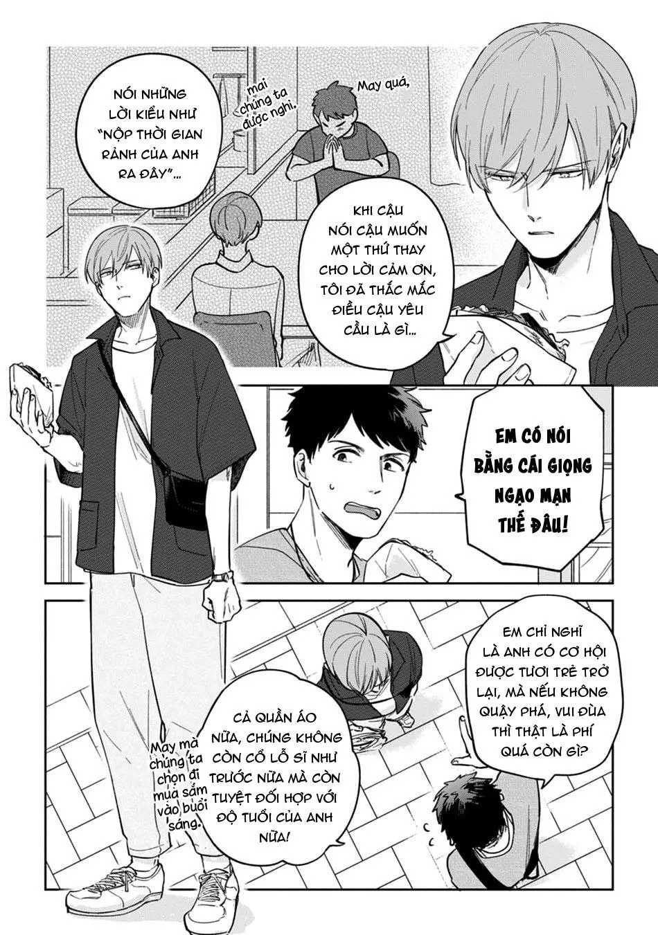 Sếp tôi bị trẻ hóa mất rồi Chapter 5 Trang 13