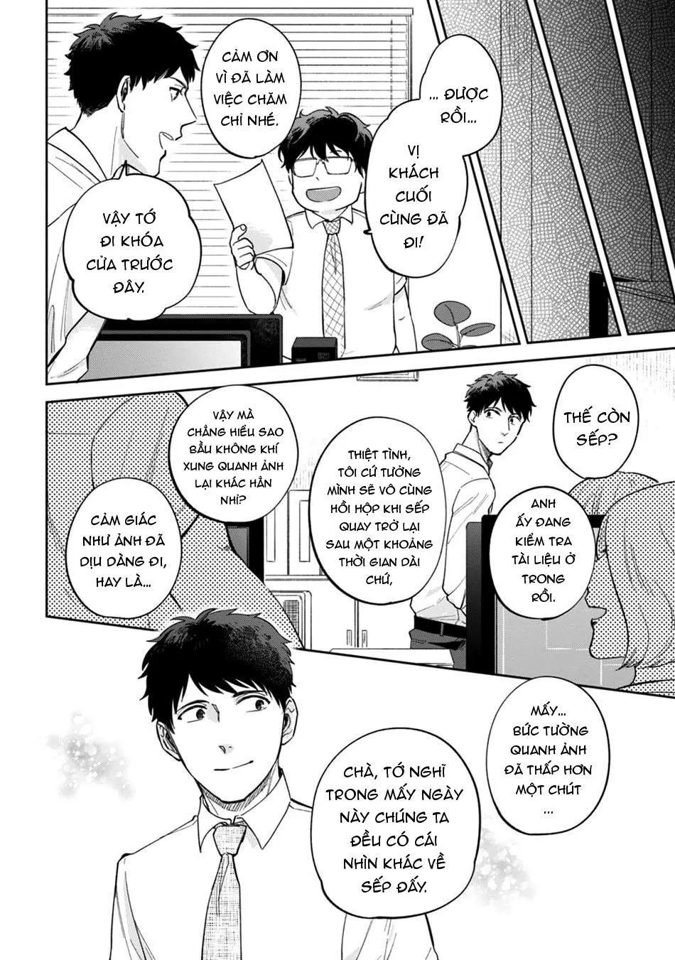 Sếp tôi bị trẻ hóa mất rồi Chapter 5 Trang 33