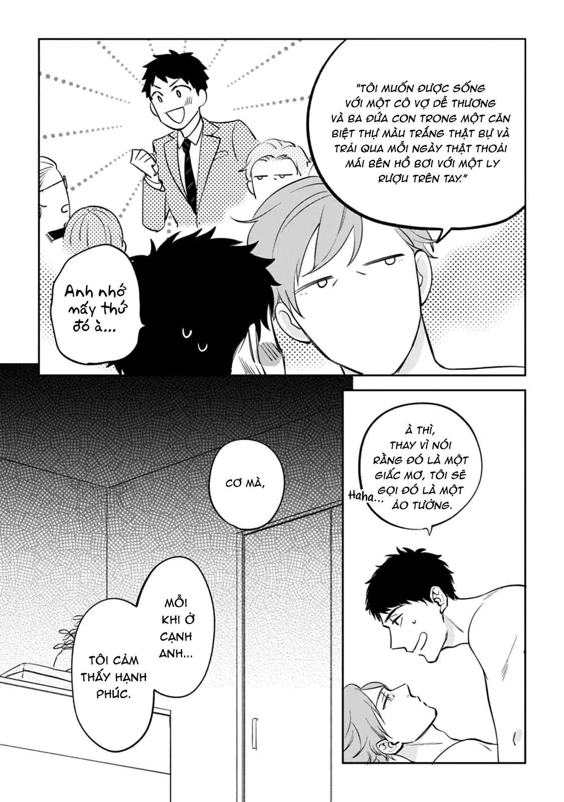 Sếp tôi bị trẻ hóa mất rồi Chapter 6 Trang 18