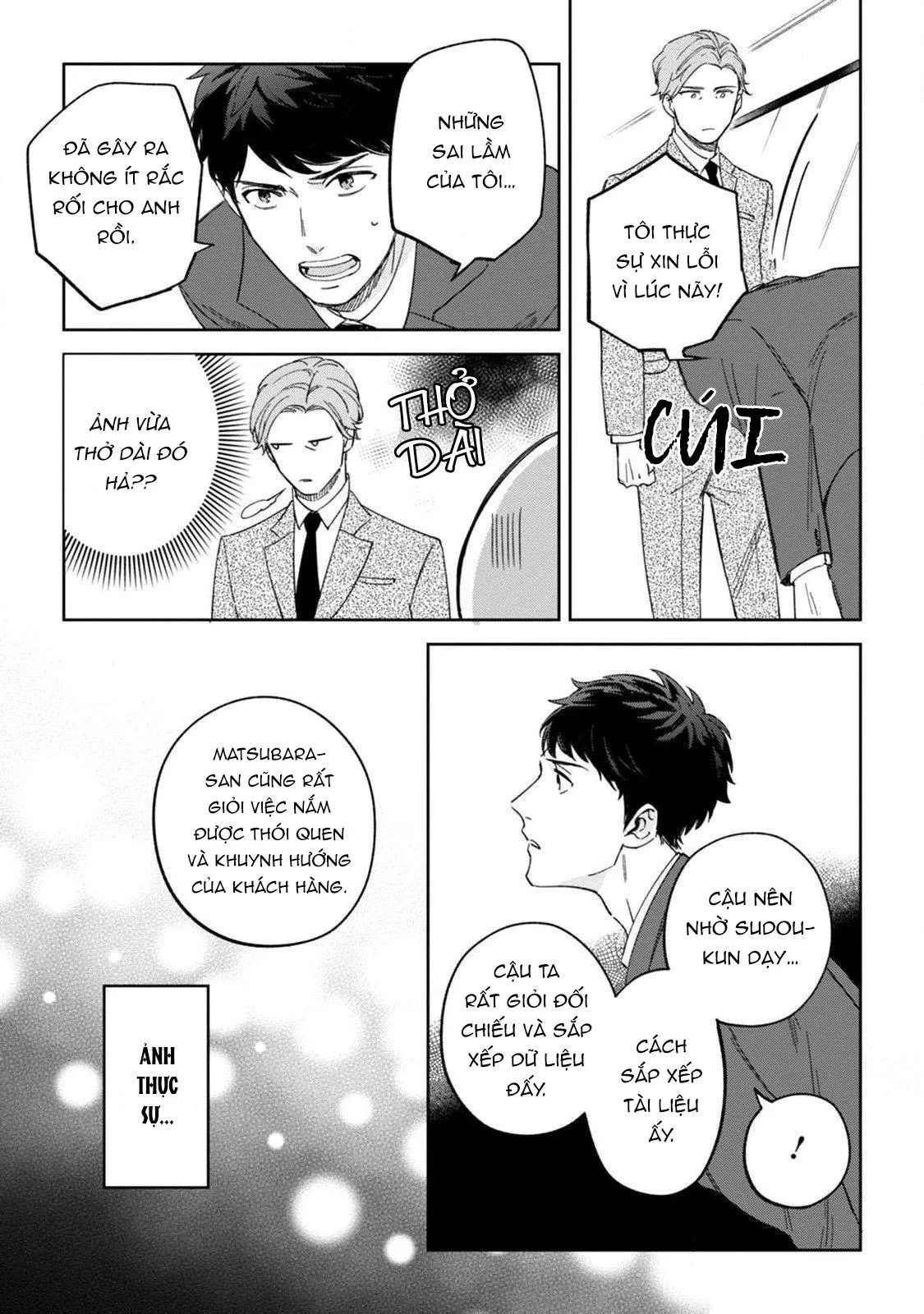 Sếp tôi bị trẻ hóa mất rồi Chapter 1 Trang 22