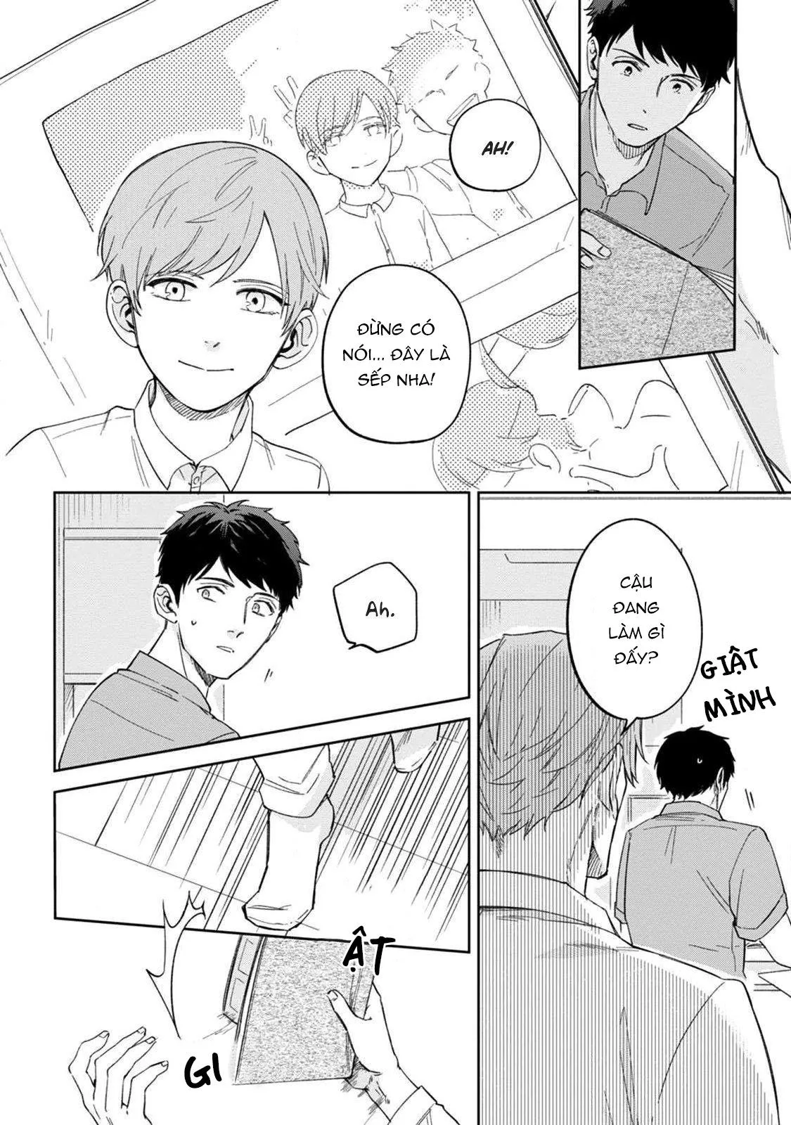 Sếp tôi bị trẻ hóa mất rồi Chapter 1 Trang 33