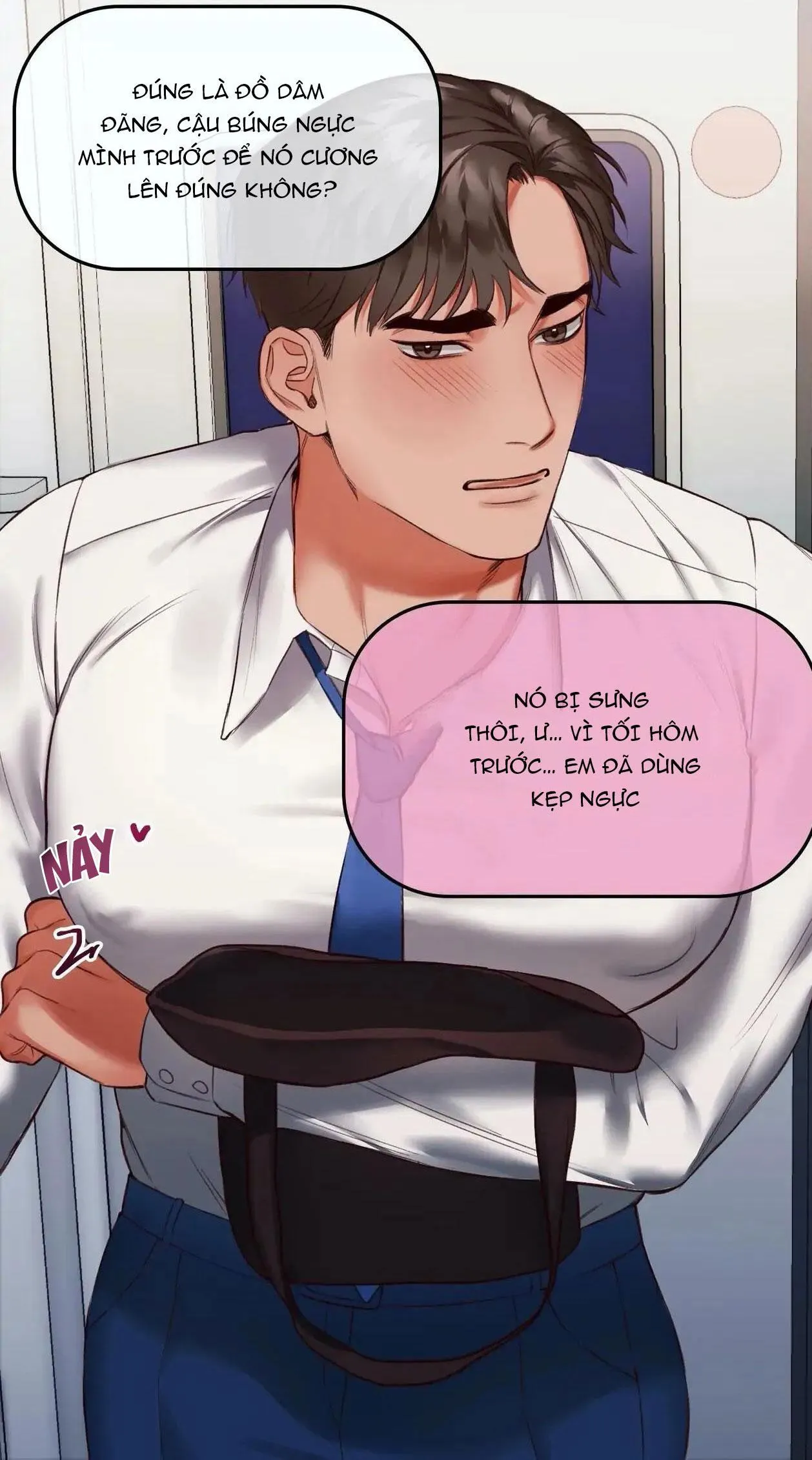 SEXTOY: DẠY DỖ NHÂN VIÊN MỚI NGỰC BỰ Chapter 3 Trang 6