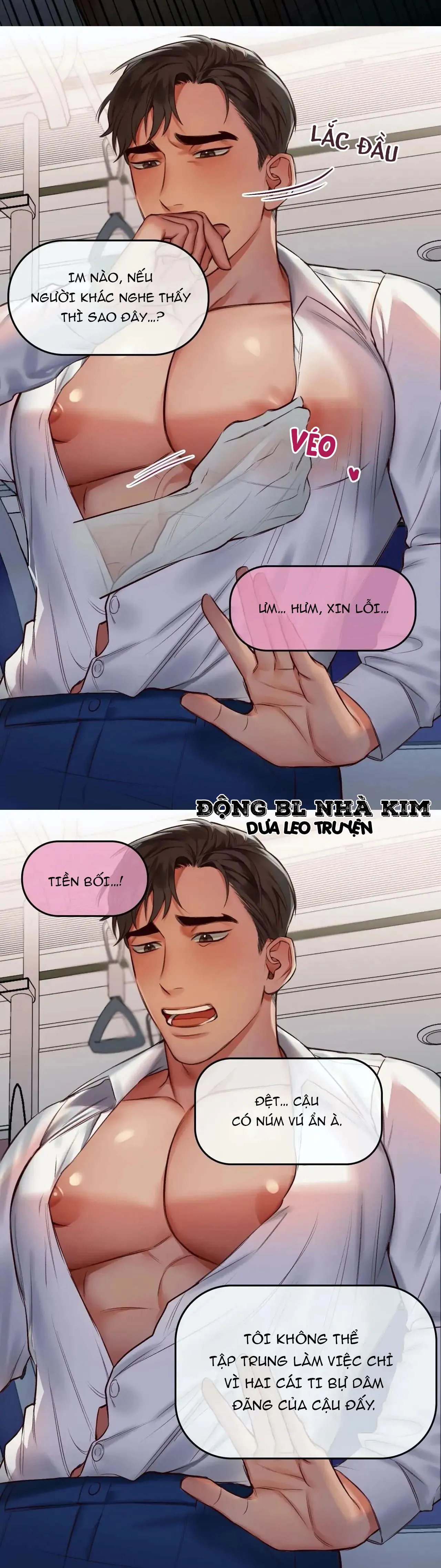 SEXTOY: DẠY DỖ NHÂN VIÊN MỚI NGỰC BỰ Chapter 3 Trang 10