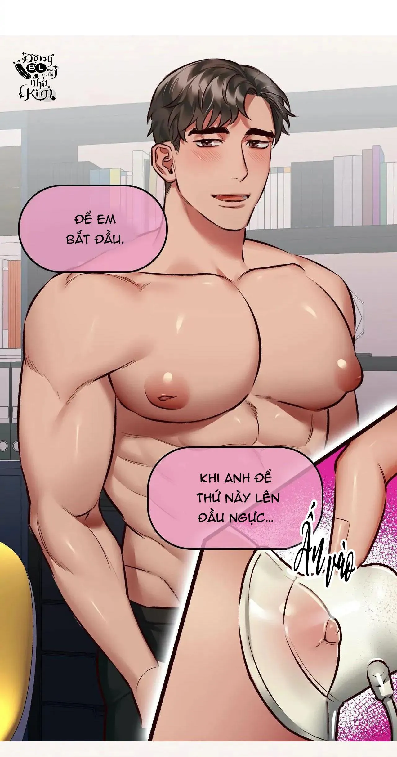 SEXTOY: DẠY DỖ NHÂN VIÊN MỚI NGỰC BỰ Chapter 5 Trang 33