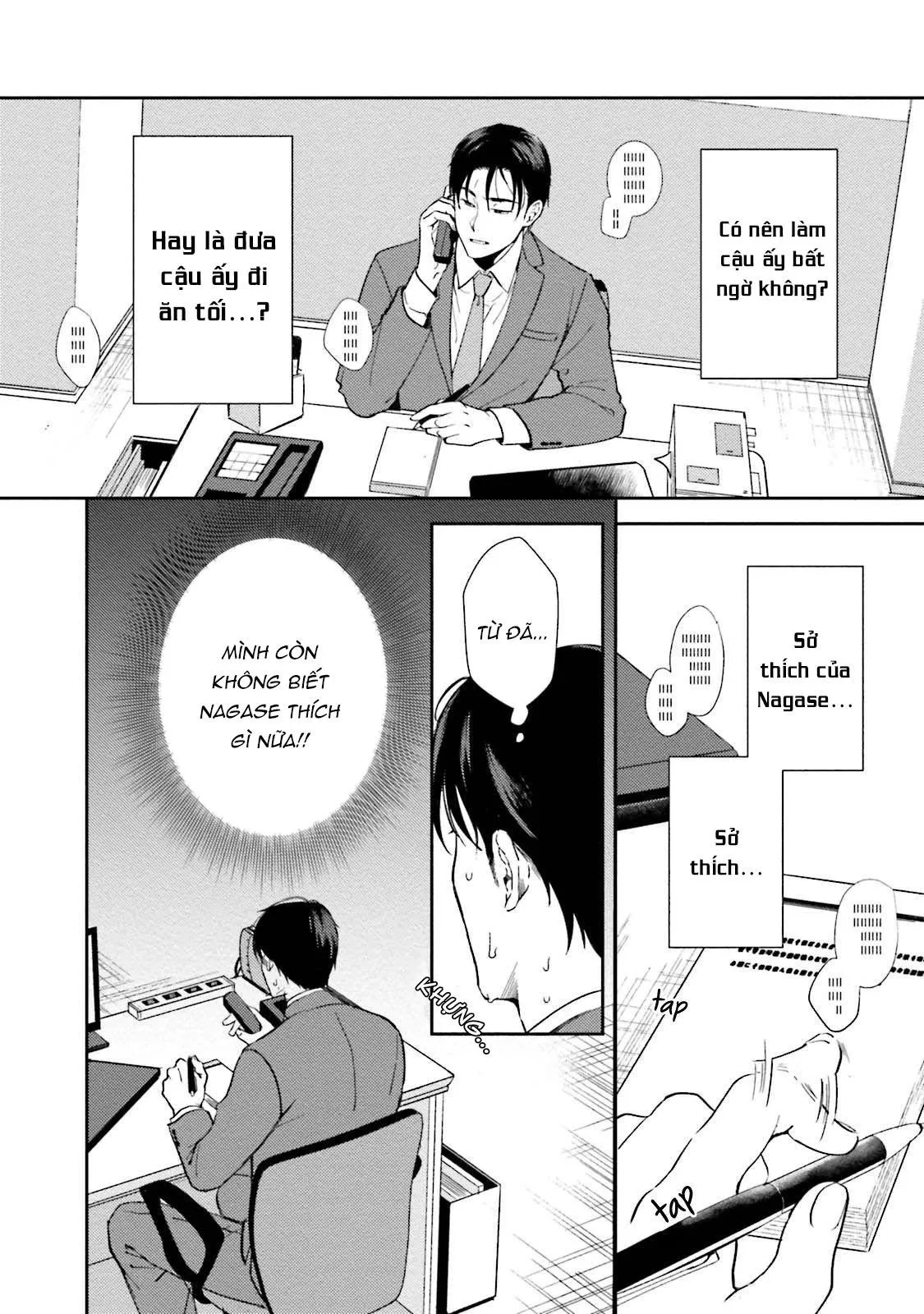 Shachiku Senpai wa Yutori Kouhai ni Sakaraenai Chapter 3 Trang 8