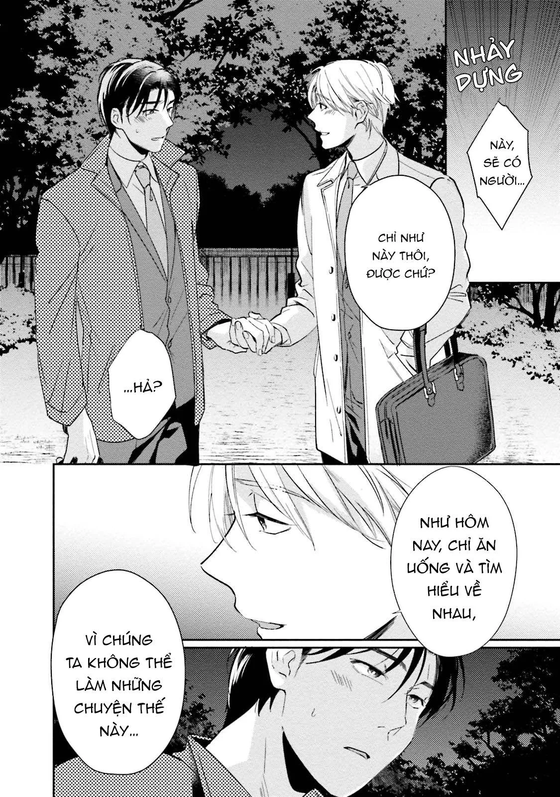 Shachiku Senpai wa Yutori Kouhai ni Sakaraenai Chapter 4 Trang 8