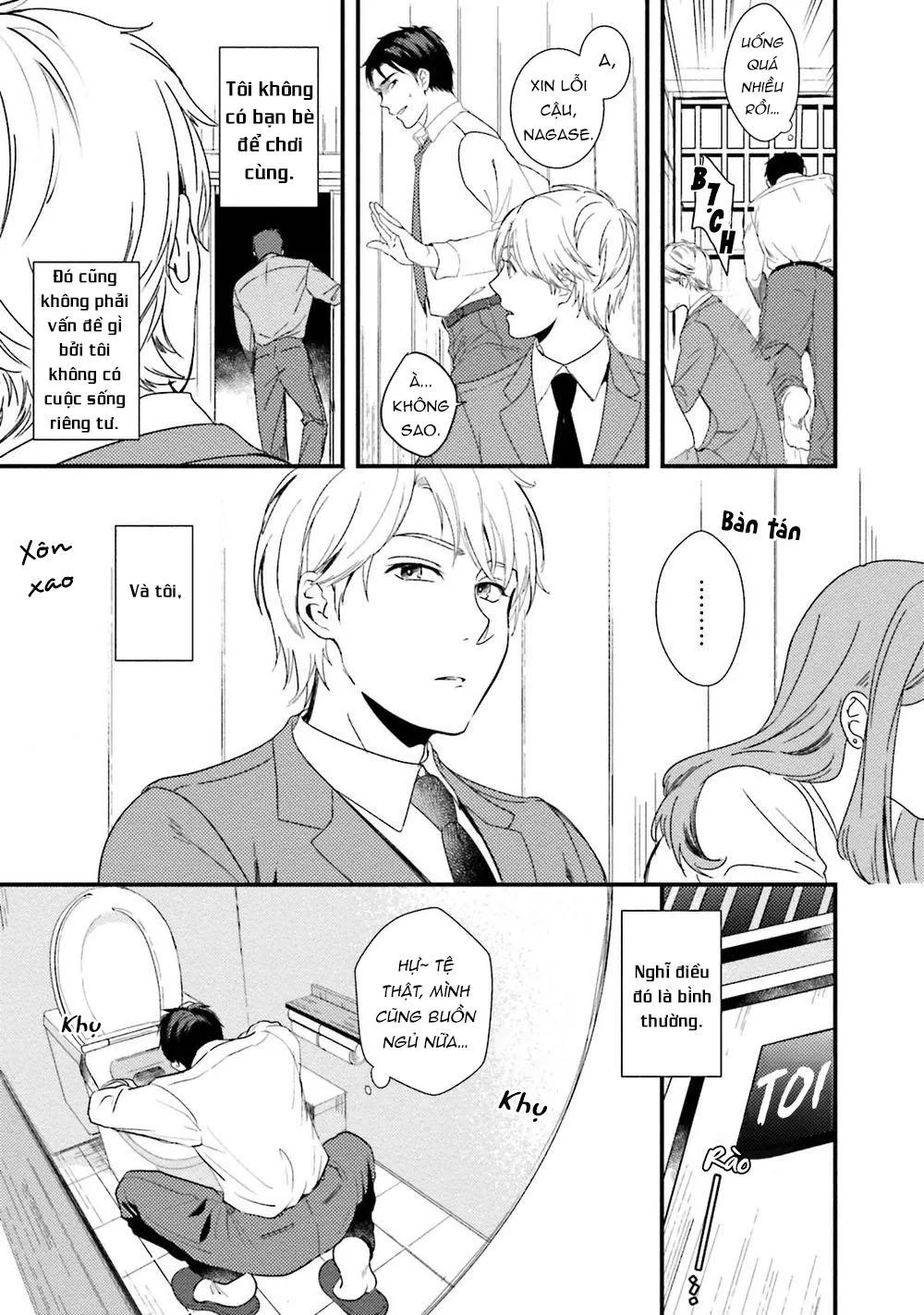 Shachiku Senpai wa Yutori Kouhai ni Sakaraenai Chapter 1 Trang 6