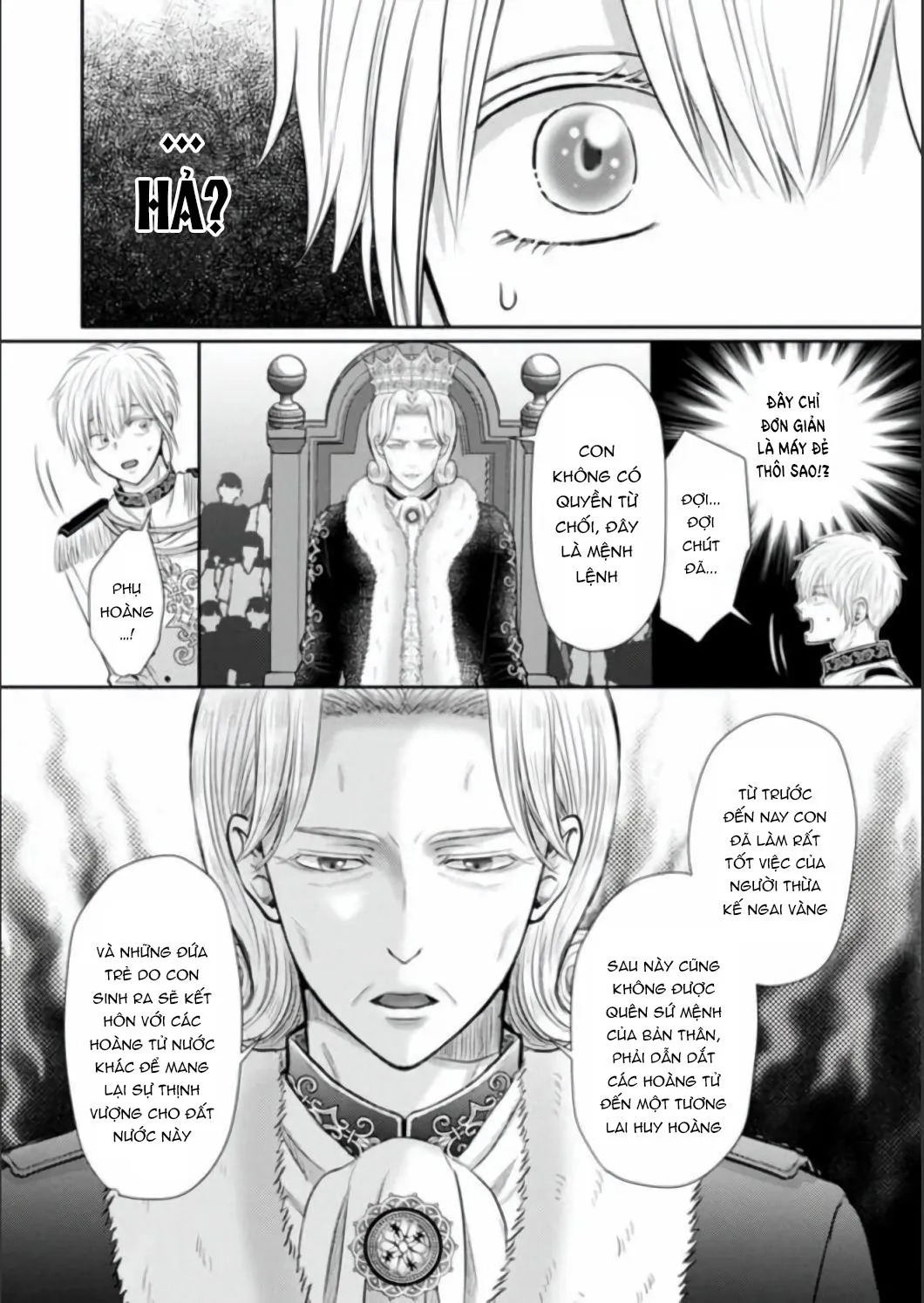 Chết rồi mà lại trở thành con trai của kẻ phản diện, lại còn là Omega huyền thoại, giỡn mặt hả! Chapter 2 Trang 15