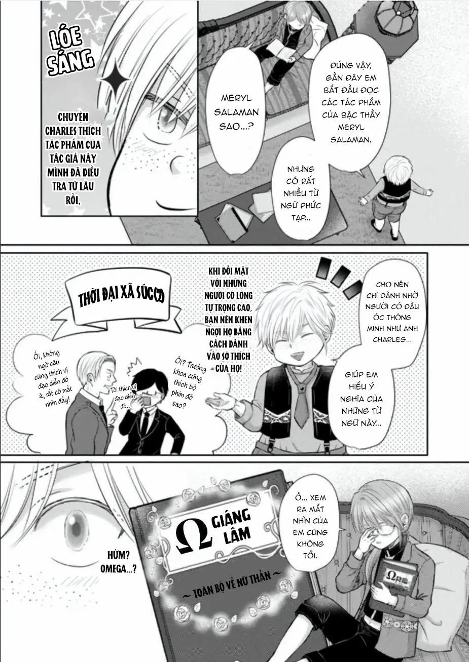 Chết rồi mà lại trở thành con trai của kẻ phản diện, lại còn là Omega huyền thoại, giỡn mặt hả! Chapter 1 Trang 20