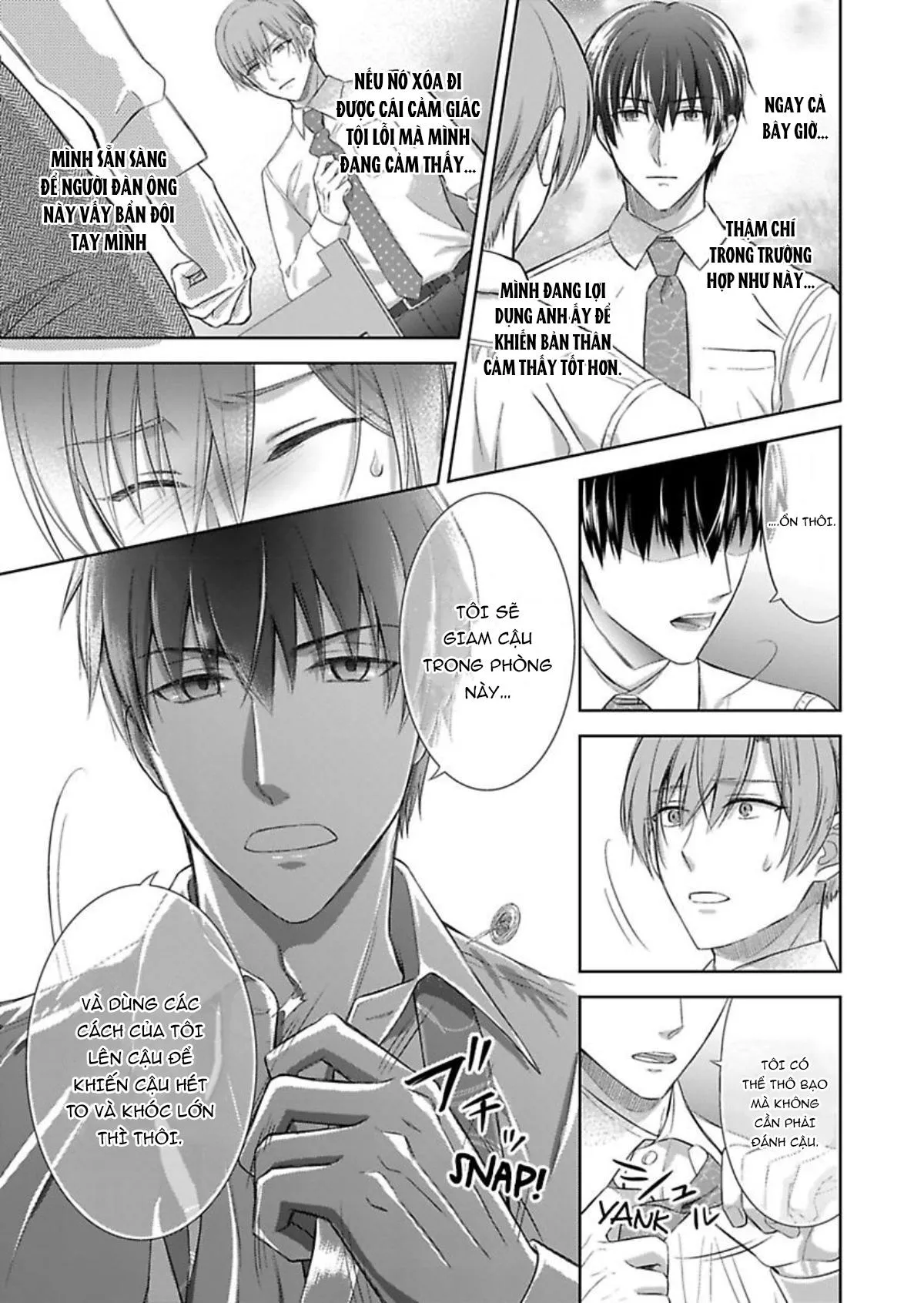 Shirimen Kachou no Are wo Nama hame Analyze Chapter 5 Trang 9