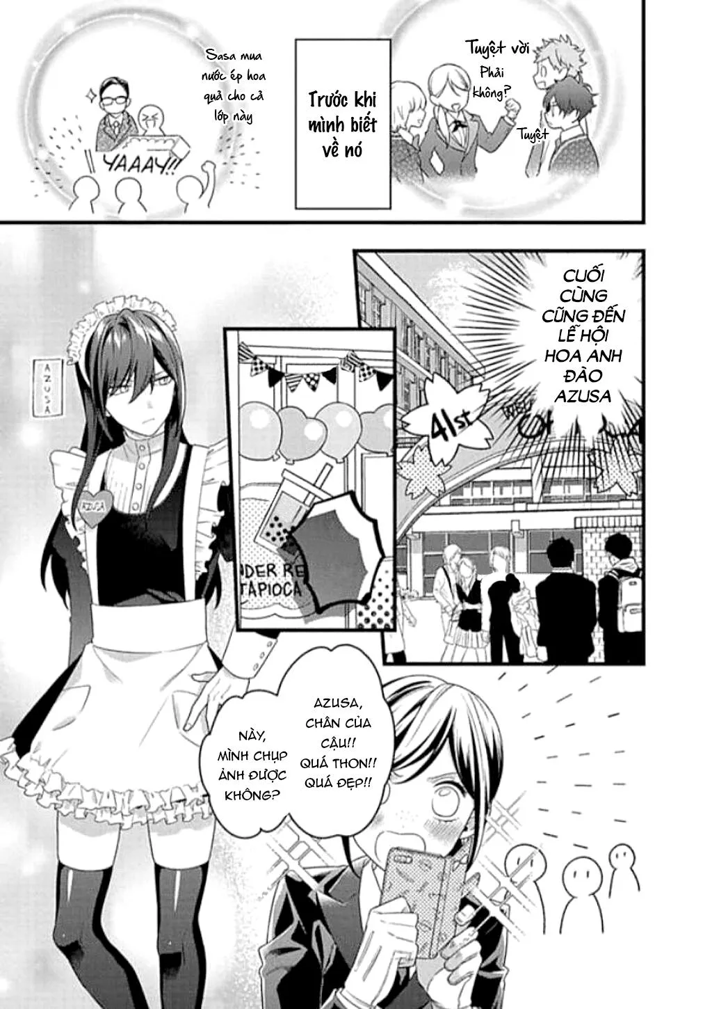 Shishunki Cherry Bullet Chapter 3 Trang 11