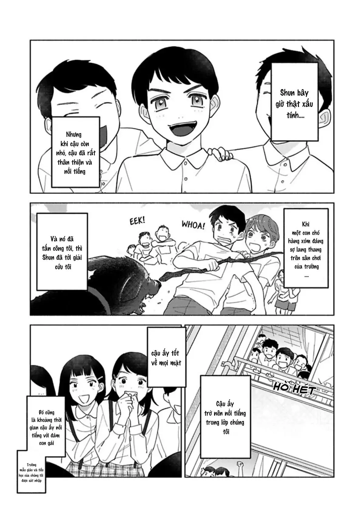 Shun-chan, Kotchi Muite Chapter 4 Trang 6