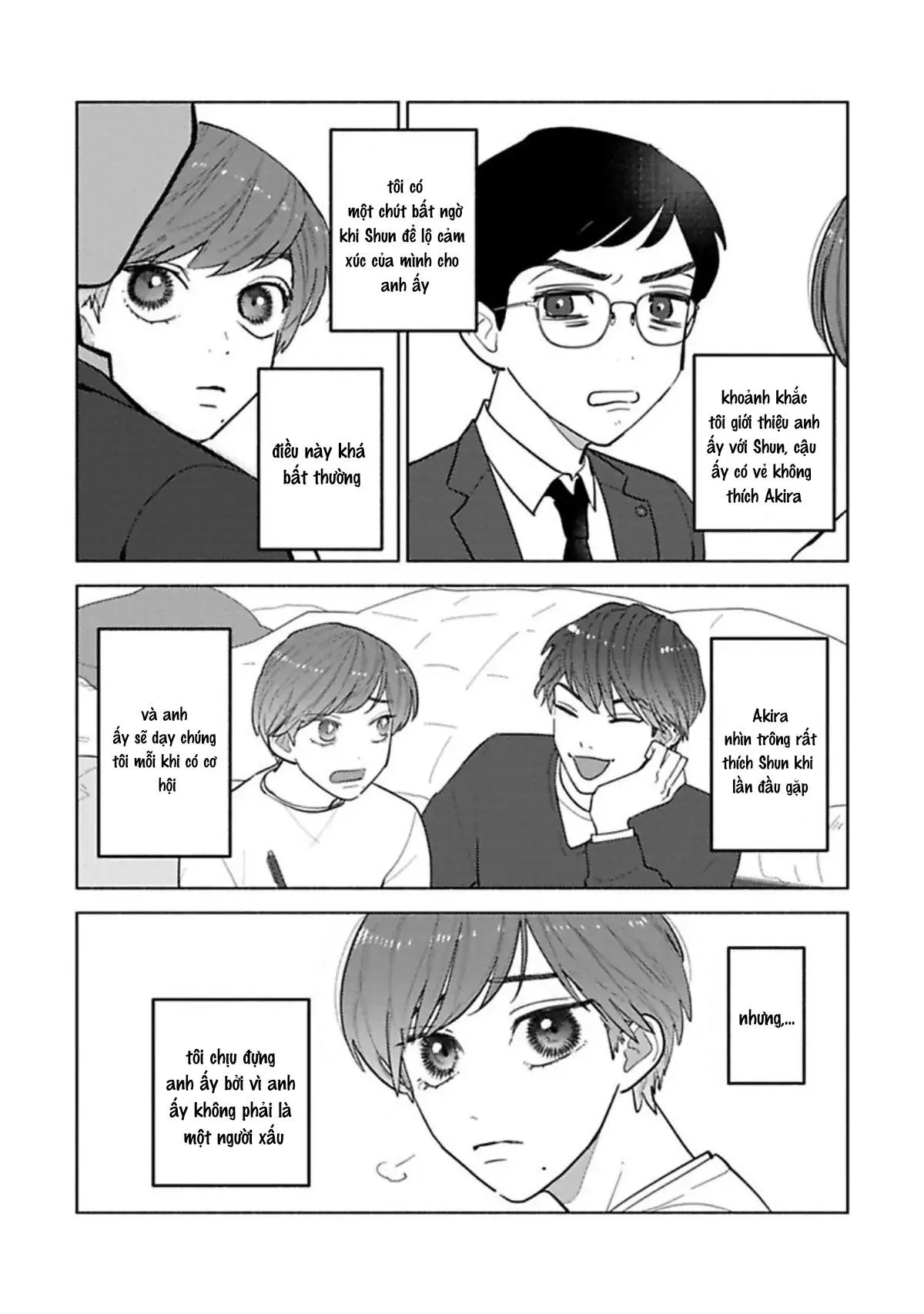 Shun-chan, Kotchi Muite Chapter 4 Trang 10