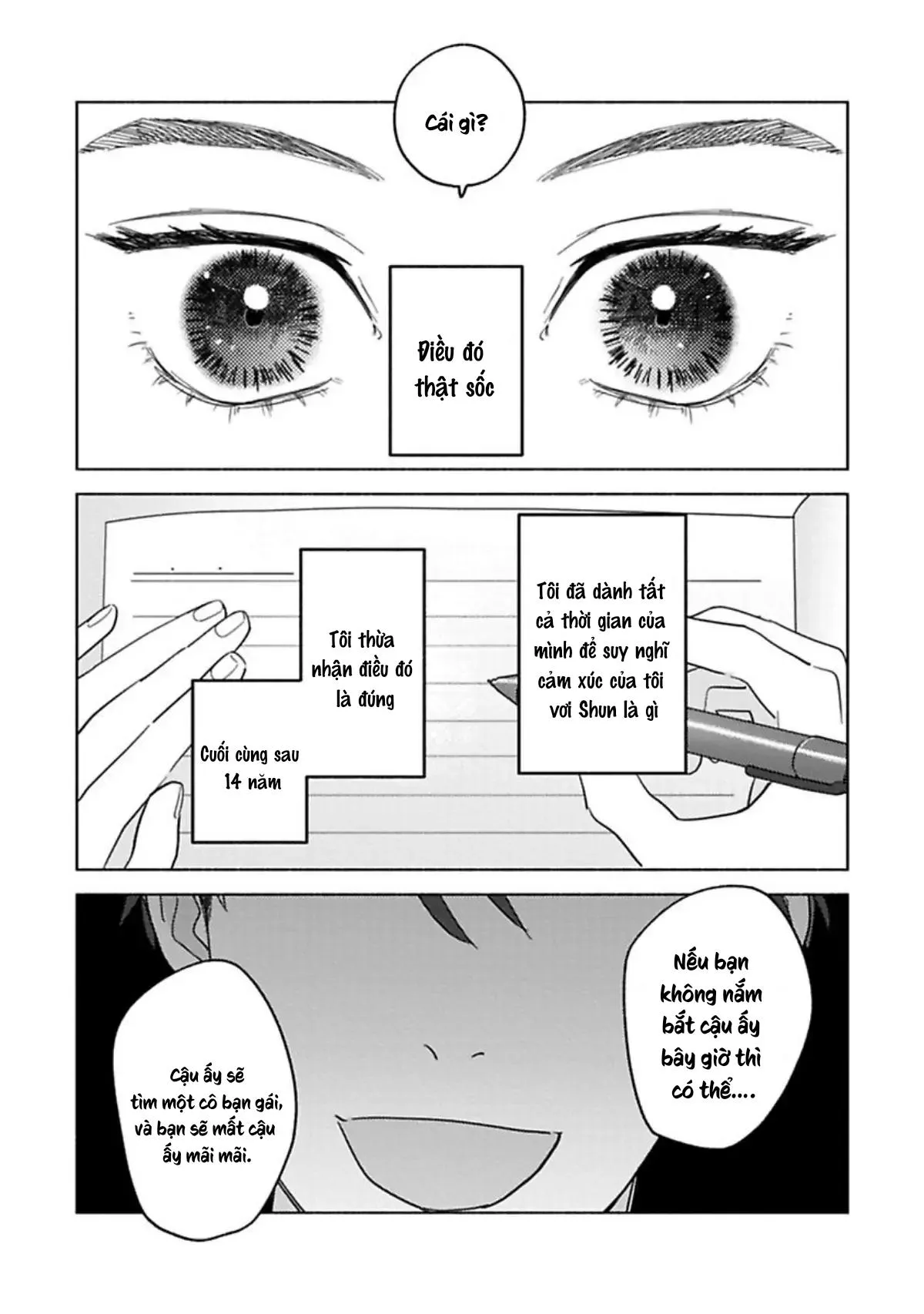 Shun-chan, Kotchi Muite Chapter 4 Trang 12