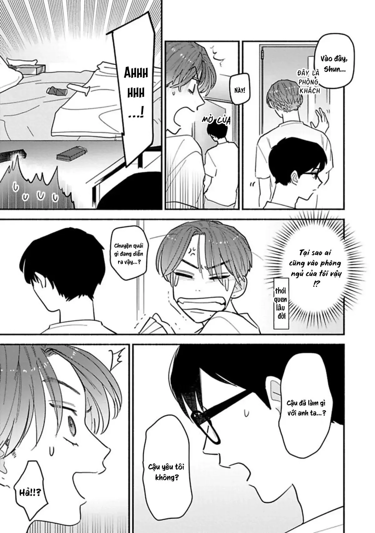 Shun-chan, Kotchi Muite Chapter 5 Trang 9