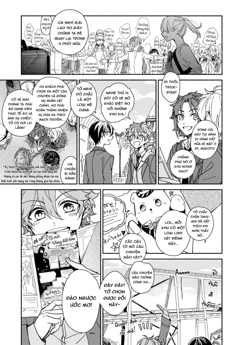 Shunshou no Kinsen - Ensemble Stars dj Chapter 1 Trang 8