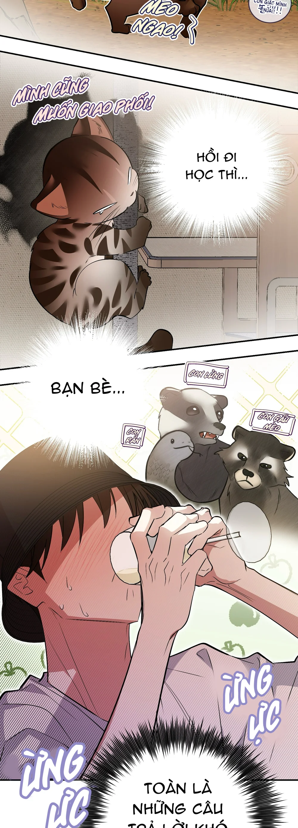 Sinh mèo con cho tôi mau trước khi thằng này điên lên Chapter 18 Trang 62