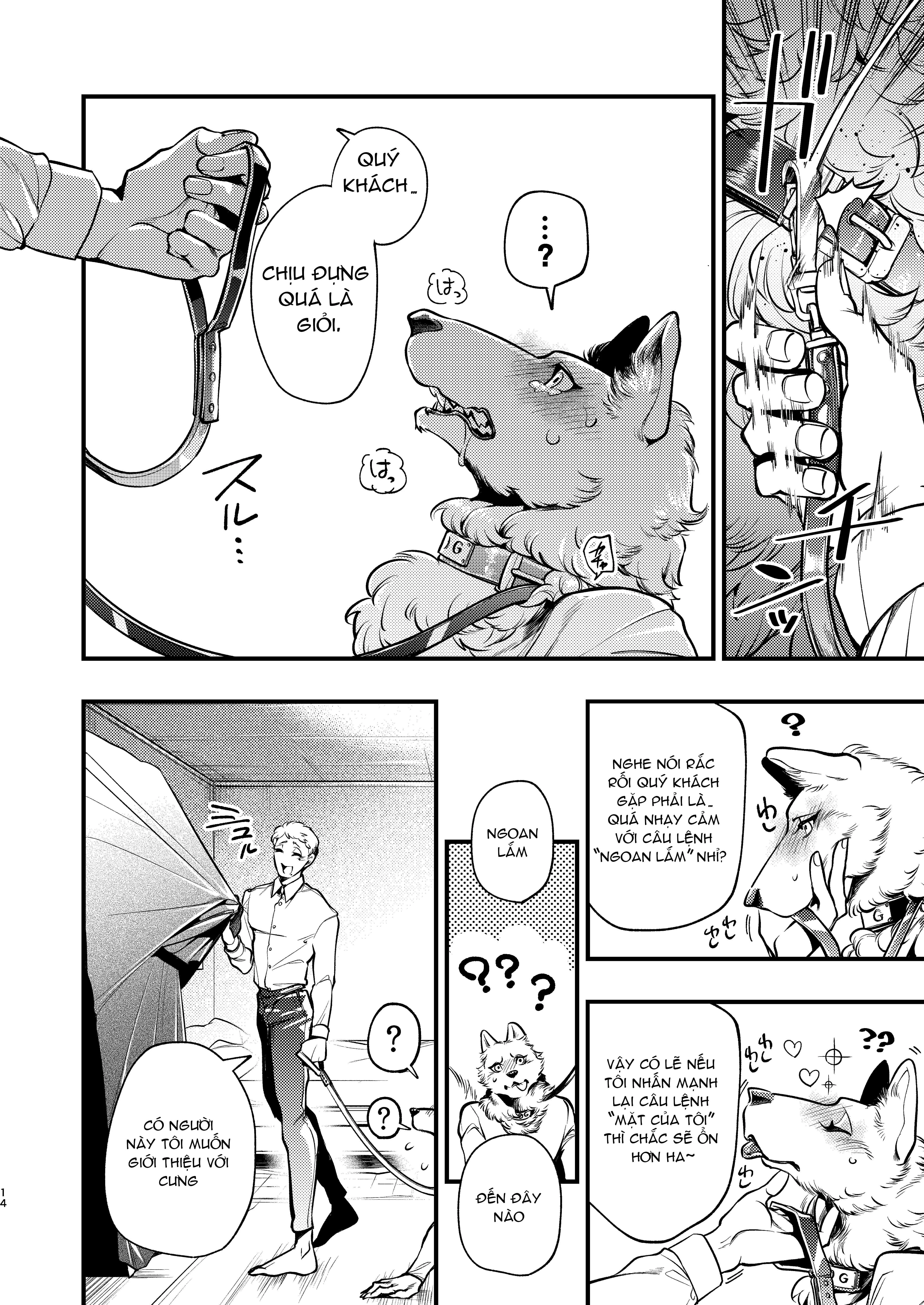 Sói cưng đi mua răm Chapter 2 Trang 13