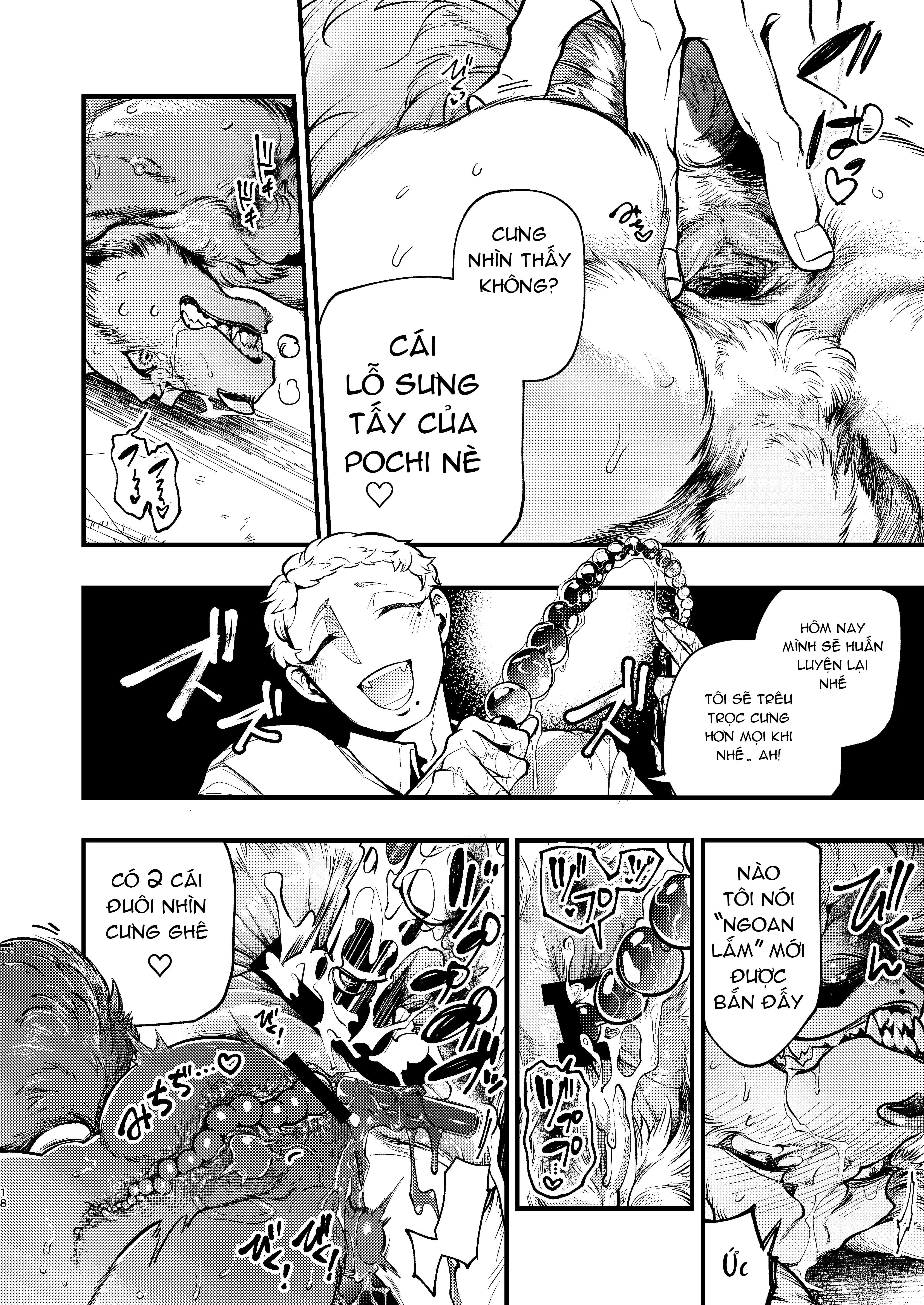 Sói cưng đi mua răm Chapter 2 Trang 17