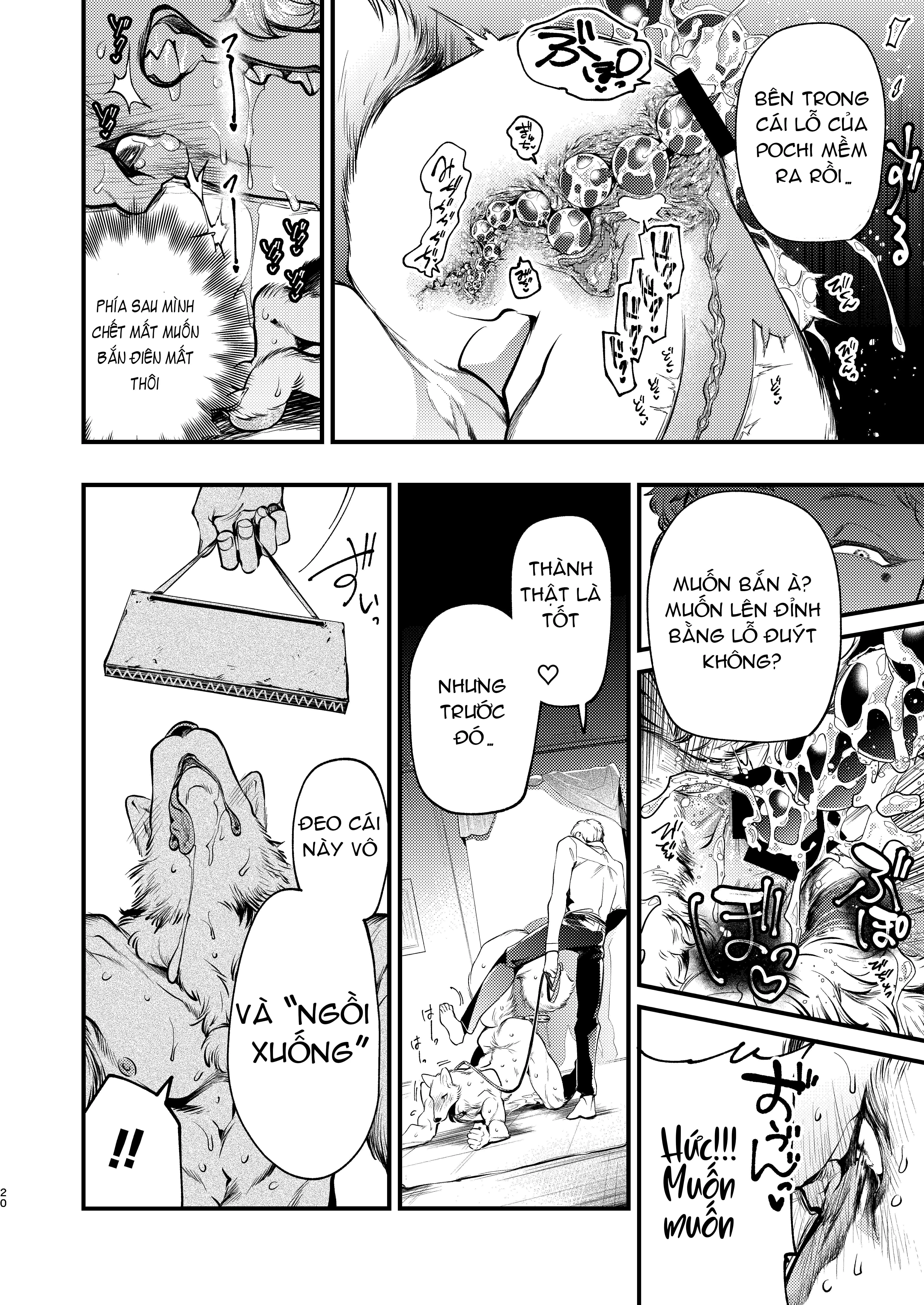 Sói cưng đi mua răm Chapter 2 Trang 19