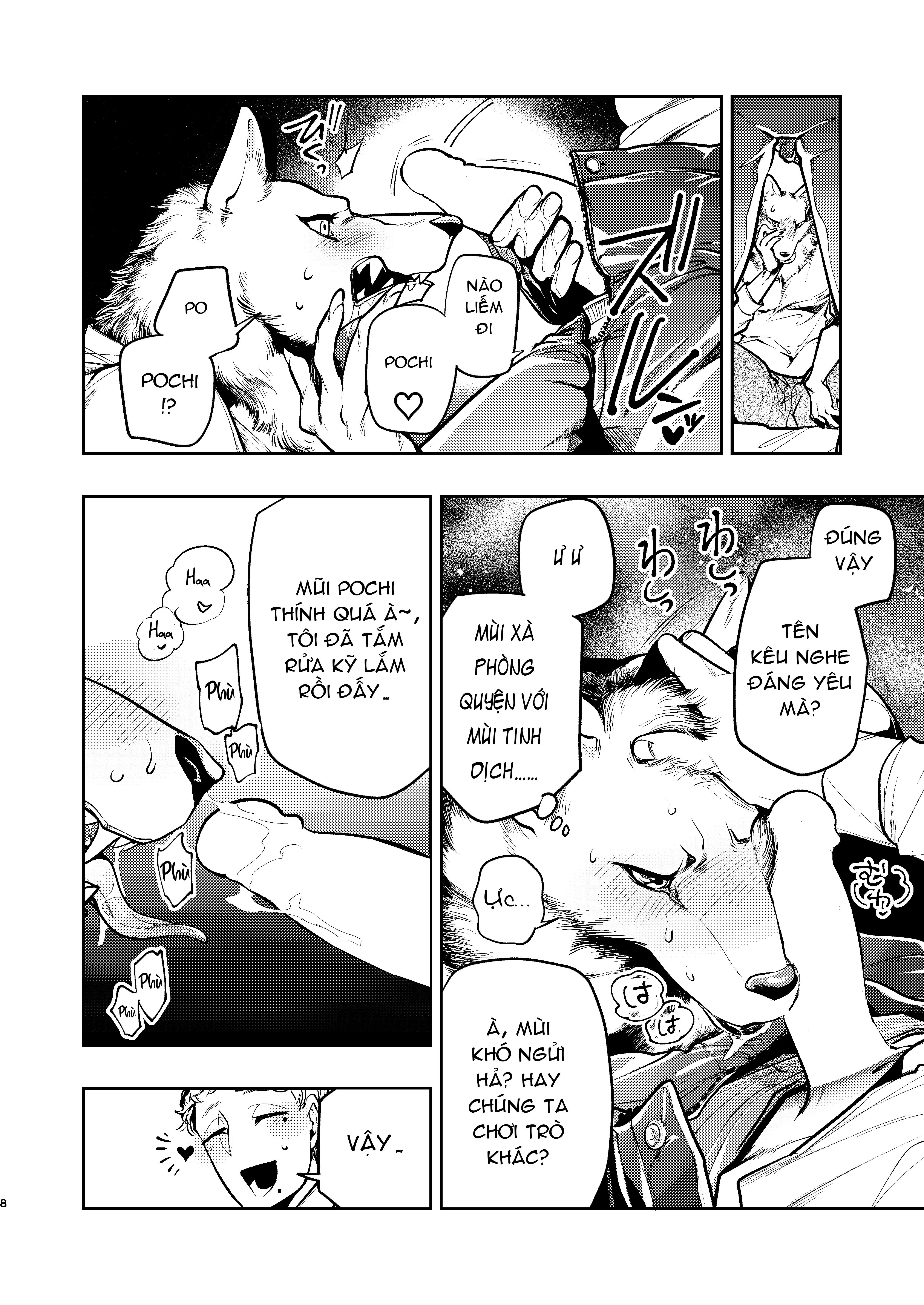 Sói cưng đi mua răm Chapter 1 Trang 6