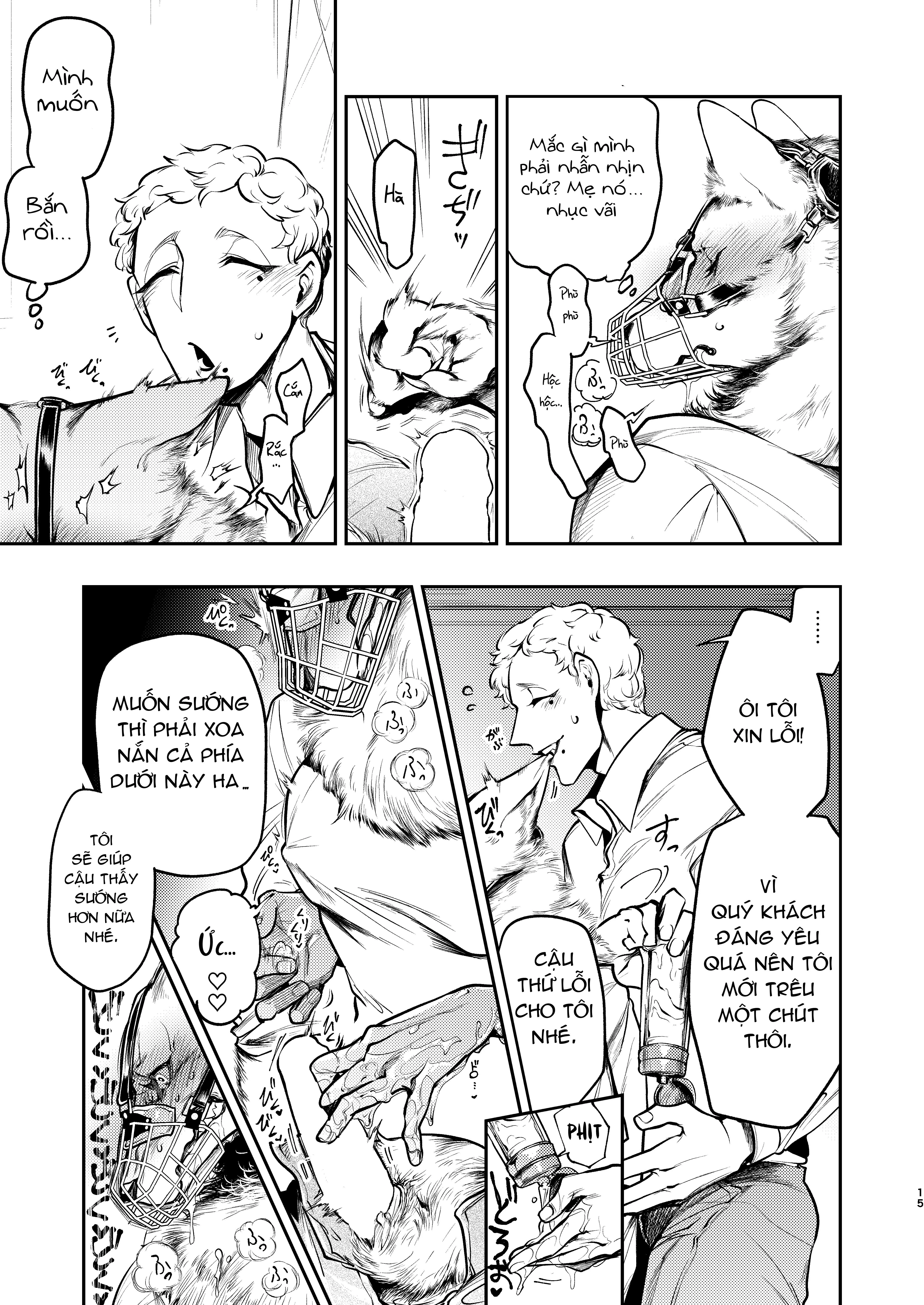 Sói cưng đi mua răm Chapter 1 Trang 13