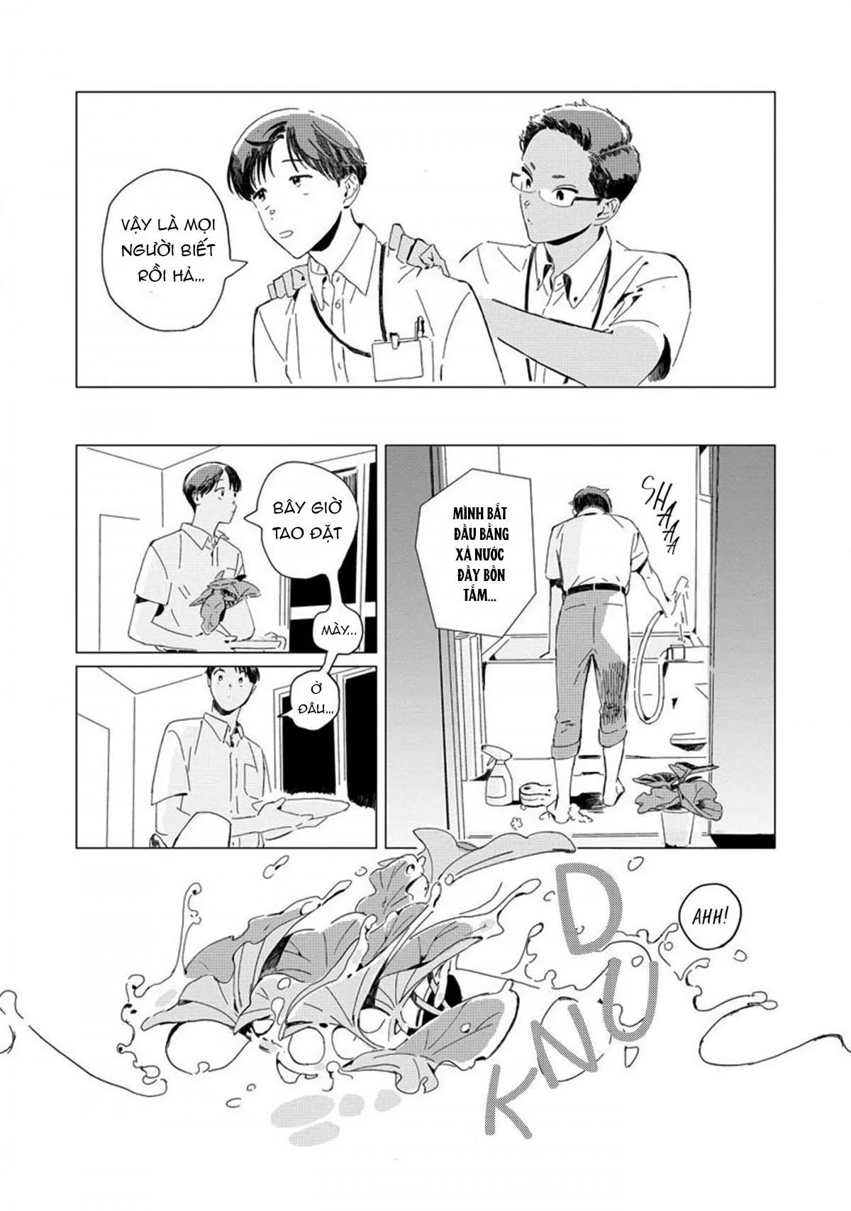 Sống chung với người đàn ông sinh ra từ những chiếc lá Chapter 1 Trang 8