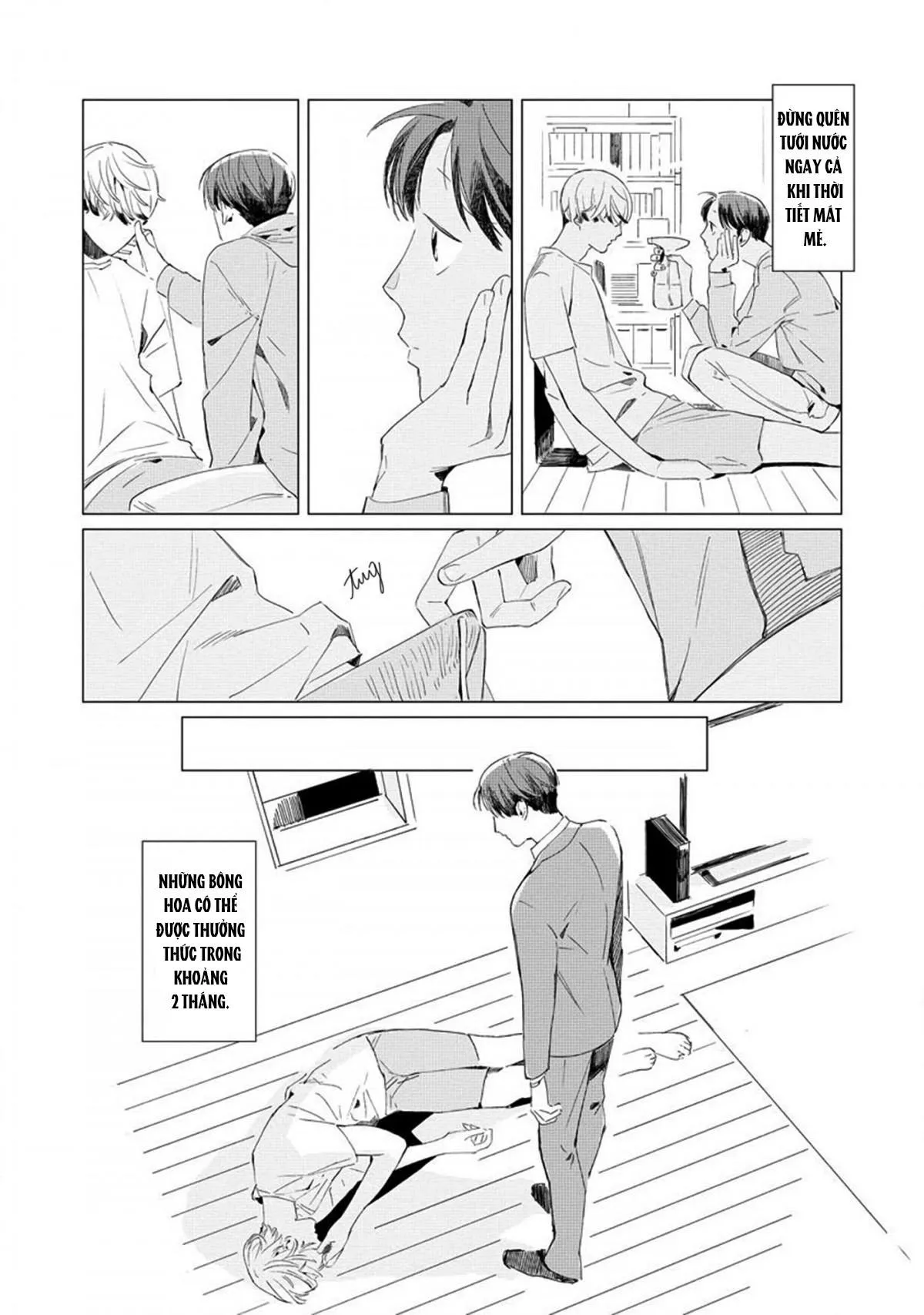 Sống chung với người đàn ông sinh ra từ những chiếc lá Chapter 1 Trang 30