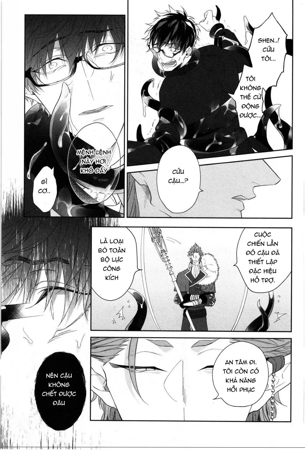 SỐNG CÙNG KỴ SỸ (full) Chapter 3 Trang 12