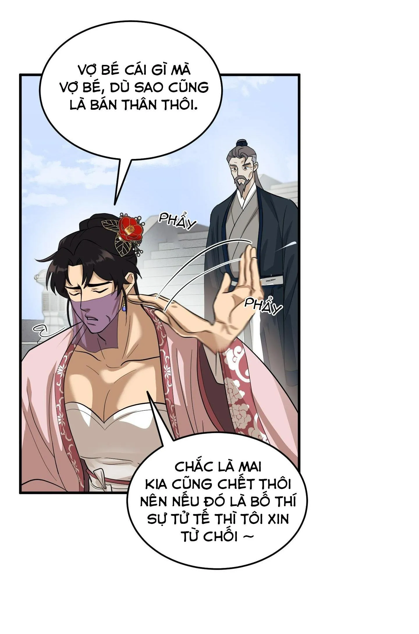 SỐNG SÓT NHỜ LÀM VỢ BÉ CỦA MA GIÁO CHỦ Chapter 6 Trang 56