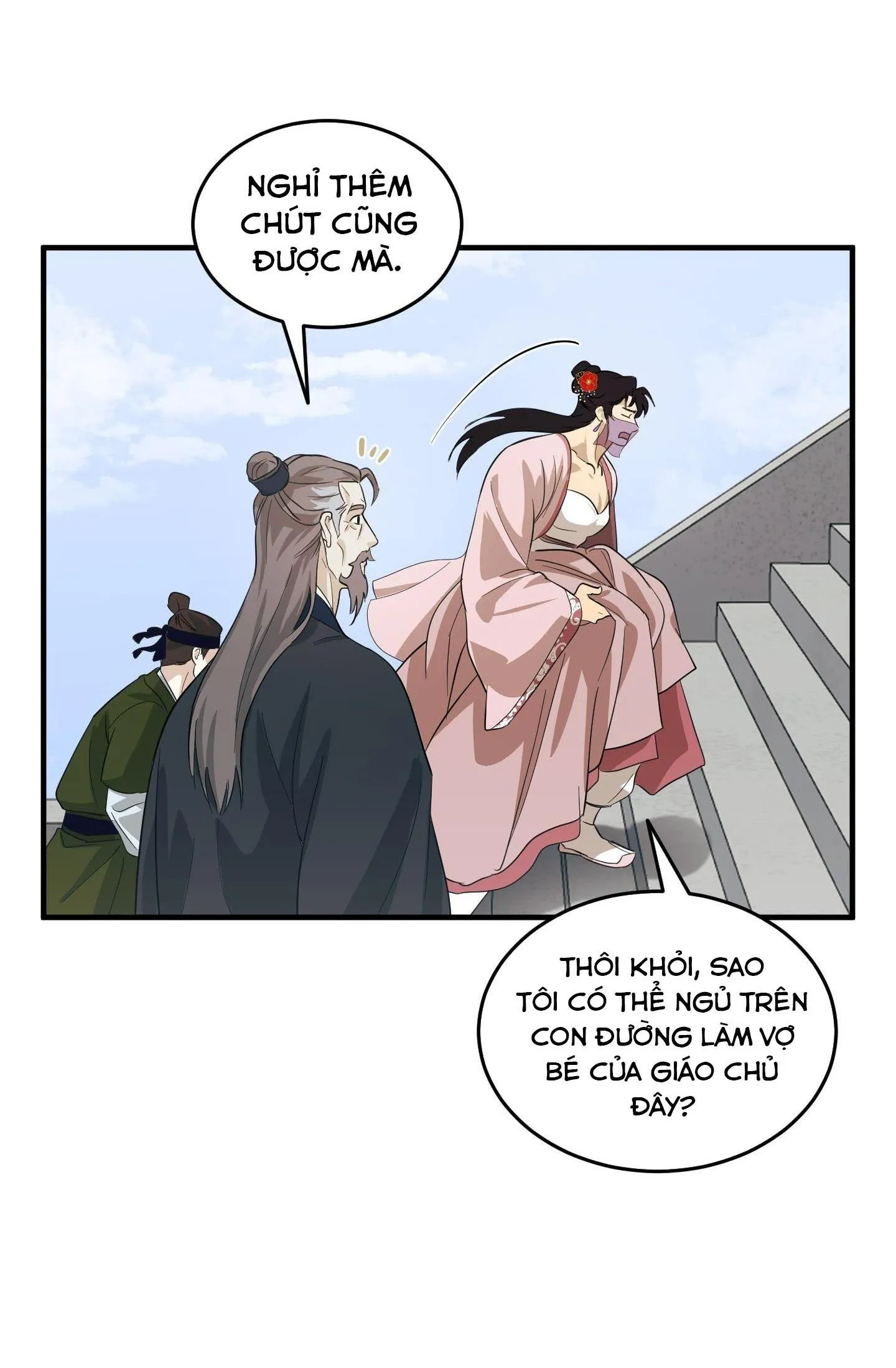 SỐNG SÓT NHỜ LÀM VỢ BÉ CỦA MA GIÁO CHỦ Chapter 6 Trang 60