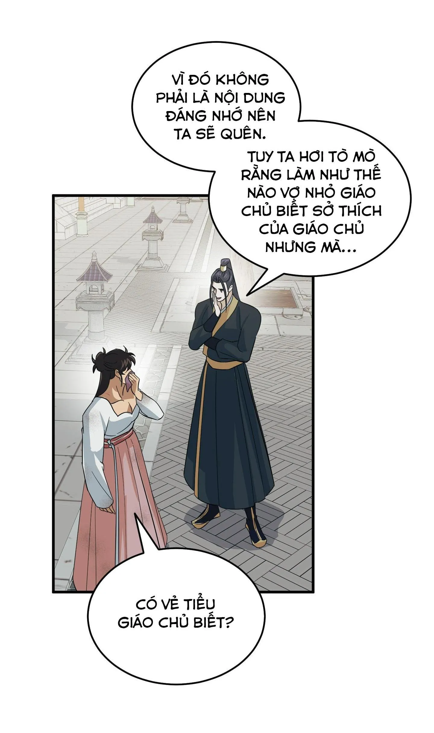 SỐNG SÓT NHỜ LÀM VỢ BÉ CỦA MA GIÁO CHỦ Chapter 8 Trang 56