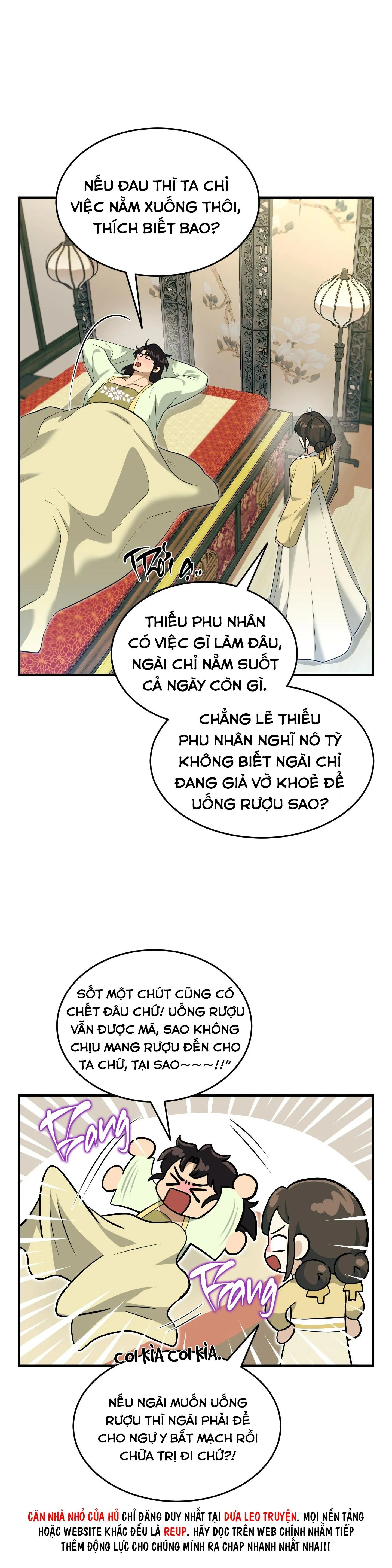 SỐNG SÓT NHỜ LÀM VỢ BÉ CỦA MA GIÁO CHỦ Chapter 22 Trang 4