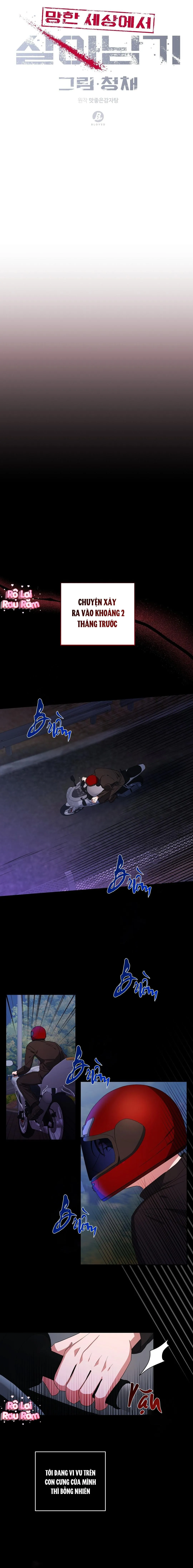 DROP SỐNG SÓT NƠI TẬN THẾ Chapter 1 Trang 6