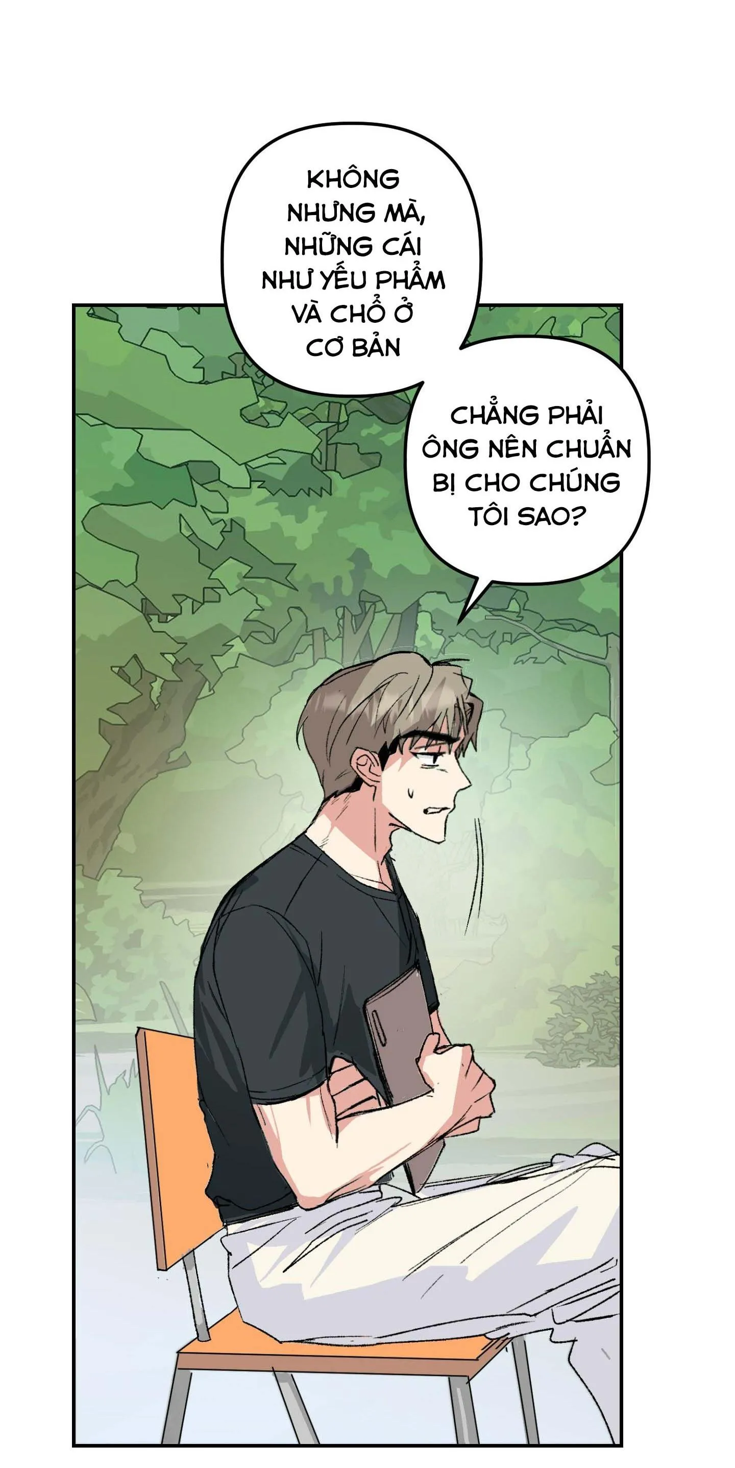 (END )SỐNG SÓT TRONG RỪNG VỚI NGƯỜI YÊU CŨ Chapter 2 Trang 39