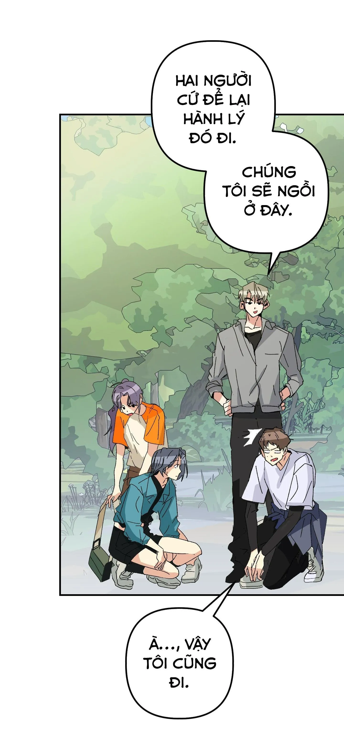 (END )SỐNG SÓT TRONG RỪNG VỚI NGƯỜI YÊU CŨ Chapter 4 Trang 11