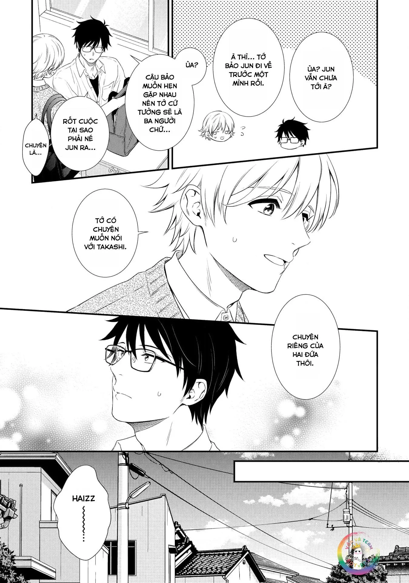 (END) Soshite Bokura wa Warai Au Chapter 4 Trang 14